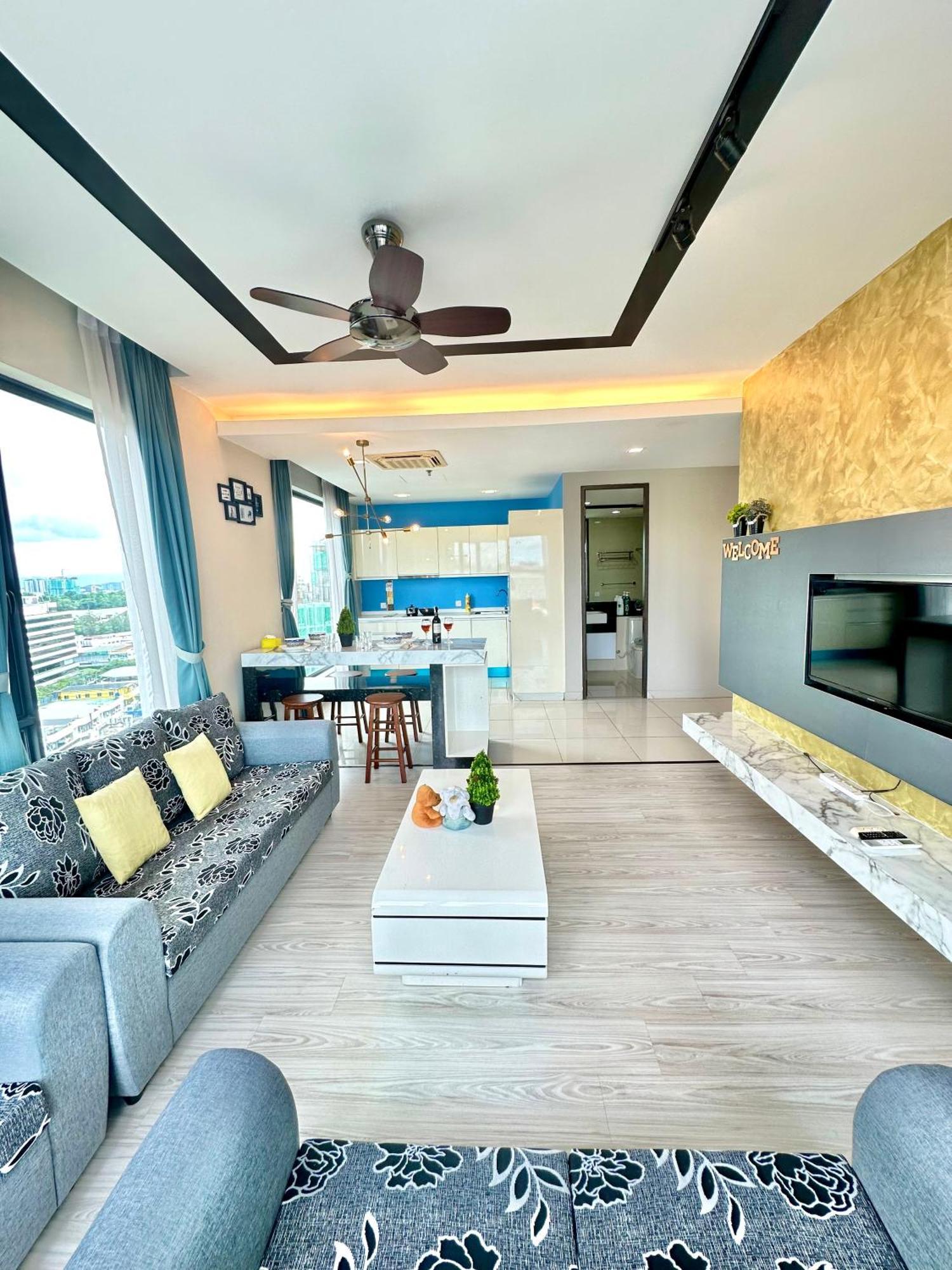 Cozy Living Sky Apartment Kota Kinabalu Exterior foto