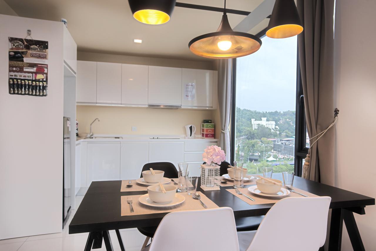 Cozy Living Sky Apartment Kota Kinabalu Exterior foto