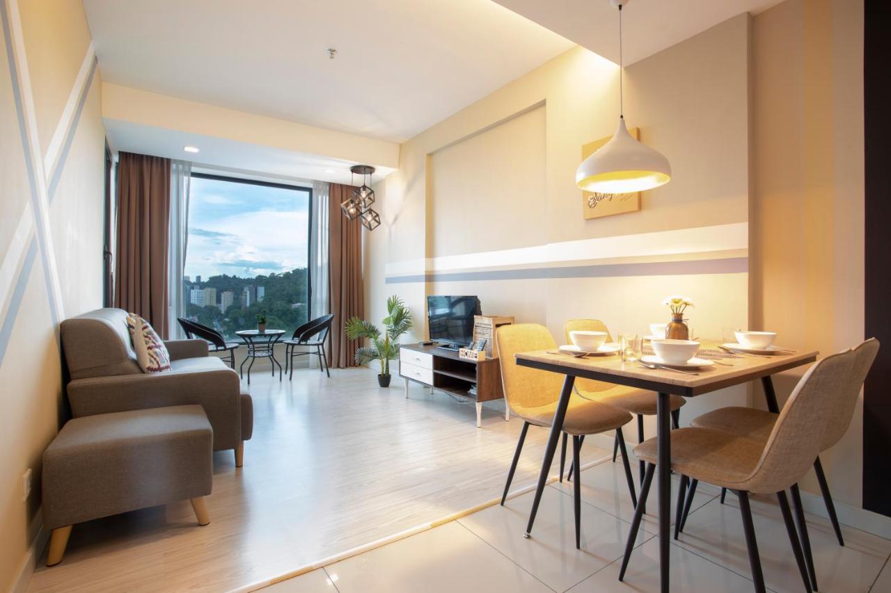 Cozy Living Sky Apartment Kota Kinabalu Exterior foto